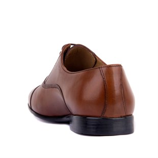Bağcıklı Taba Deri Erkek Klasik Ayakkabı 9102 45