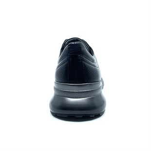 Fosco Erkek Sneaker Spor Ayakkabı Siyah Hakiki Deri 2725 306