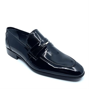 Fosco Rugan Siyah Klasik Erkek Ayakkabı 1091 843 430