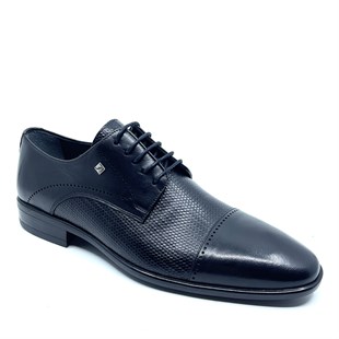 Fosco Siyah Klasik Erkek Ayakkabı Kauçuk 2808 46
